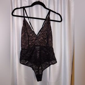 Auden Black Lace Chemise